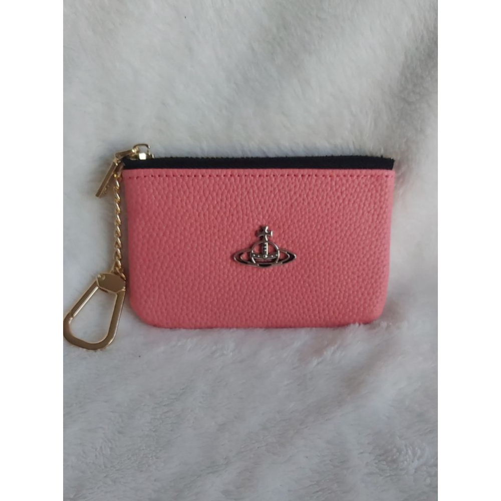 Vivienne Westwood Pink & Black Card Holder - Picture 2 of 6